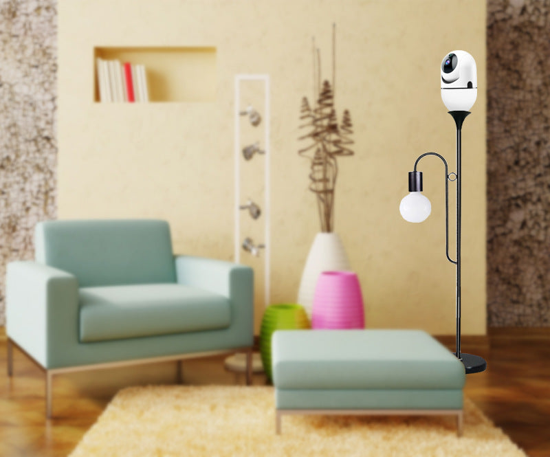 Lampadina Camera IP Wireless – Yilot APP, Pan-Tilt, Sicurezza Casa con WiFi