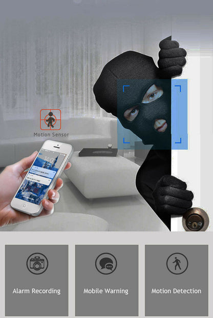 Telecamera IP WiFi Wireless – Monitoraggio Sicurezza Casa 1080P