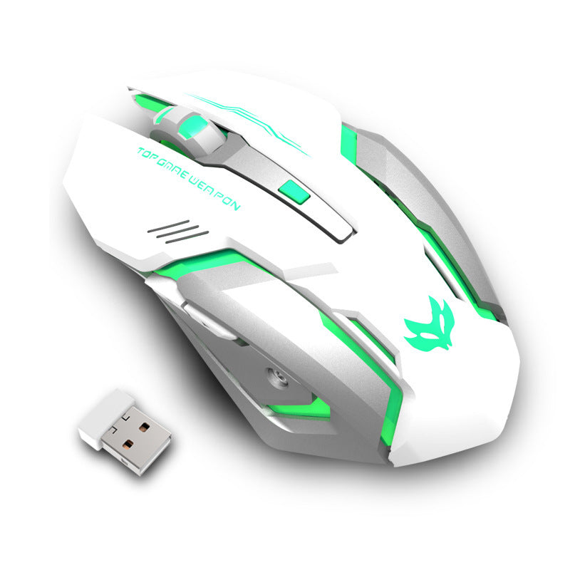 Mouse da Gioco Wireless con Ricarica – Silenzioso e Precisione Professionale