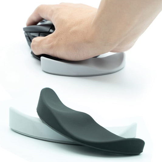 Poggiapolsi Ergonomico per Mouse – Pad in Silicone Gel Antiscivolo, Supporto Polso per Ufficio e Gaming