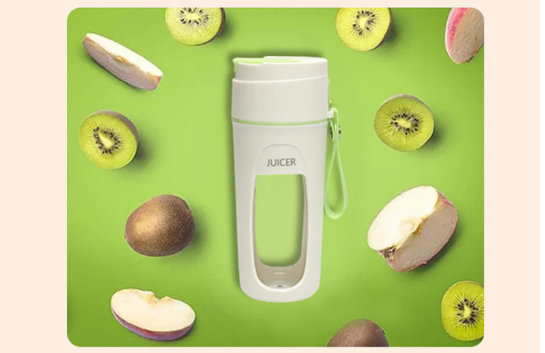 Frullatore Portatile Elettrico USB – Mini Mixer Ricaricabile per Smoothie, Succhi e Frullati da Viaggio