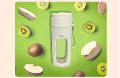 Frullatore Portatile Elettrico USB – Mini Mixer Ricaricabile per Smoothie, Succhi e Frullati da Viaggio