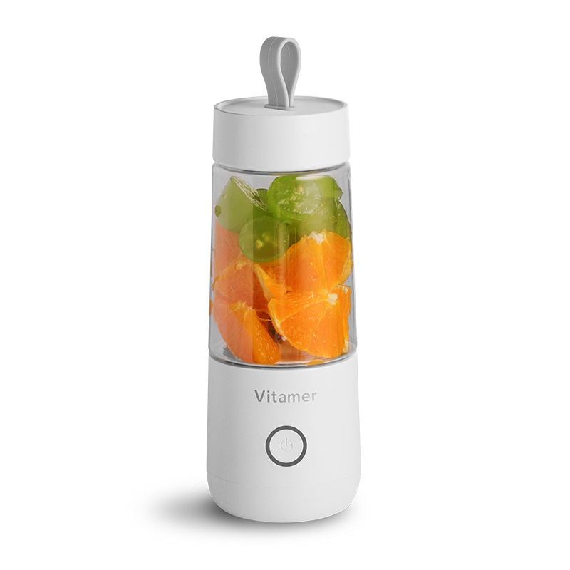 Frullatore Portatile 350ml USB – Bottiglia Elettrica Ricaricabile per Smoothie, Succo e Slushy
