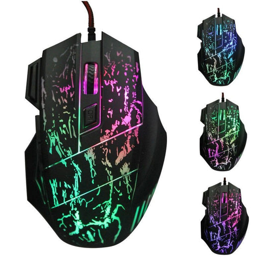 Mouse da Gaming per Computer – Alta Precisione e Design Ergonomico