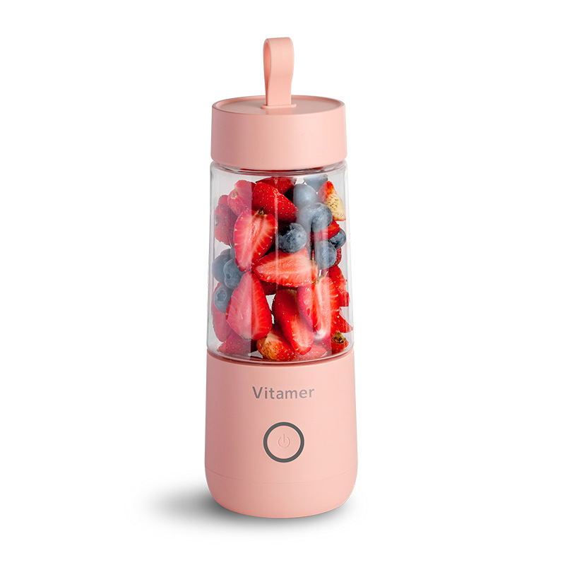 Frullatore Portatile 350ml USB – Bottiglia Elettrica Ricaricabile per Smoothie, Succo e Slushy