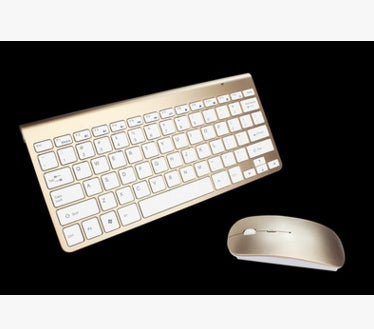 Kit Tastiera e Mouse Wireless 2.4G – Mini Combo Portatile per Laptop, PC, Smart TV e PS4