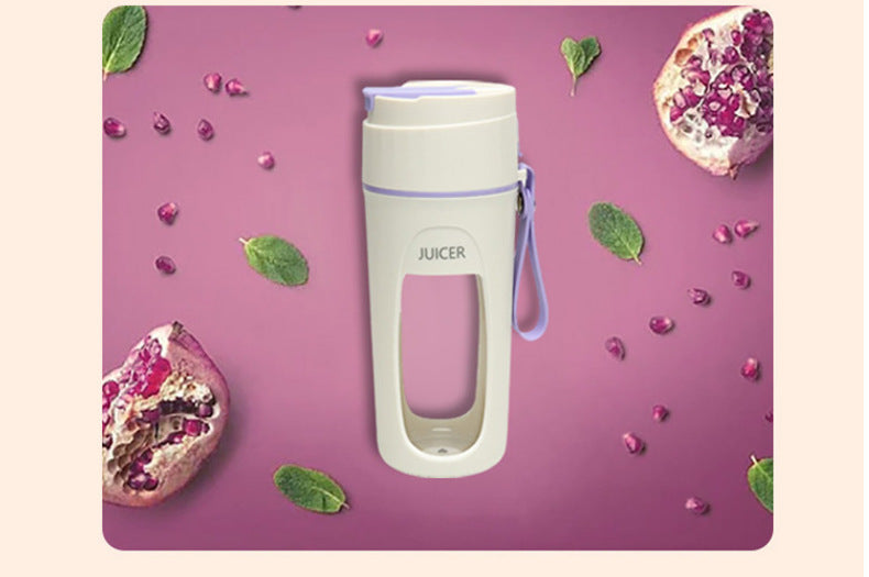 Frullatore Portatile Elettrico USB – Mini Mixer Ricaricabile per Smoothie, Succhi e Frullati da Viaggio