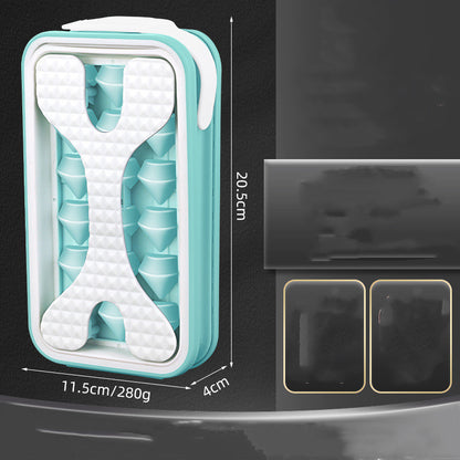 Stampo 2 in 1 per Cubetti e Palline di Ghiaccio – Bottiglia e Ice Maker in Silicone, Creativo per Cucina Estiva