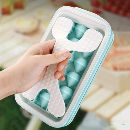 Stampo 2 in 1 per Cubetti e Palline di Ghiaccio – Bottiglia e Ice Maker in Silicone, Creativo per Cucina Estiva