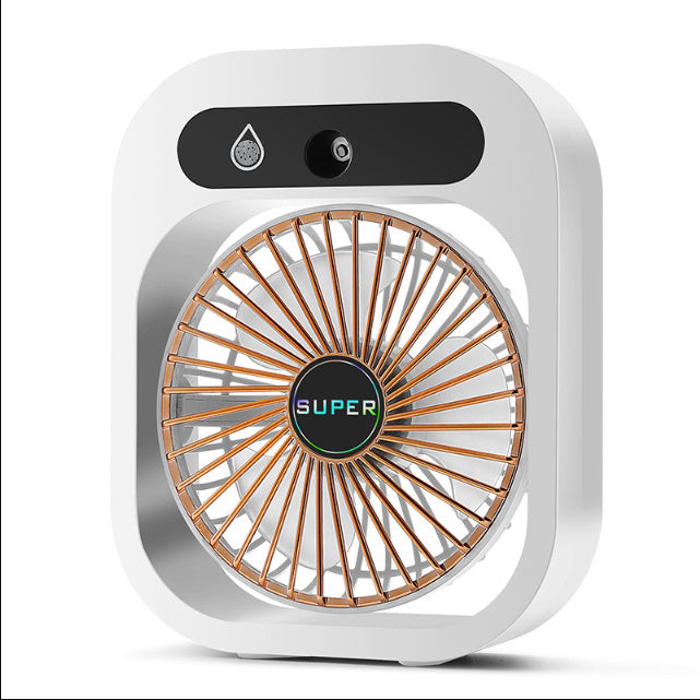 Ventilatore da Tavolo Rinfrescante 3 in 1 – USB, Portatile, Nebulizzatore e Umidificatore con 3 Velocità
