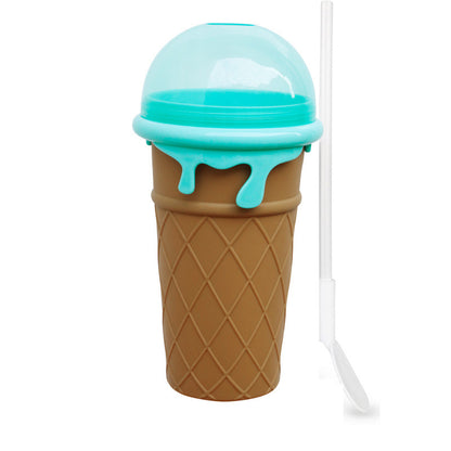 Slushy Cup 500ml Grande Capacità – Bicchiere Magico per Smoothie, Granite, Gelati e Frappè – Macchina Quick-Frozen Estiva
