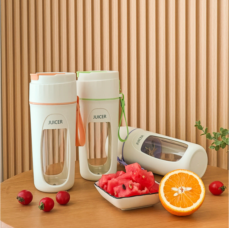 Frullatore Portatile Elettrico USB – Mini Mixer Ricaricabile per Smoothie, Succhi e Frullati da Viaggio