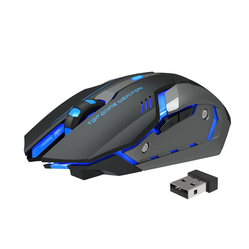 Mouse da Gioco Wireless con Ricarica – Silenzioso e Precisione Professionale