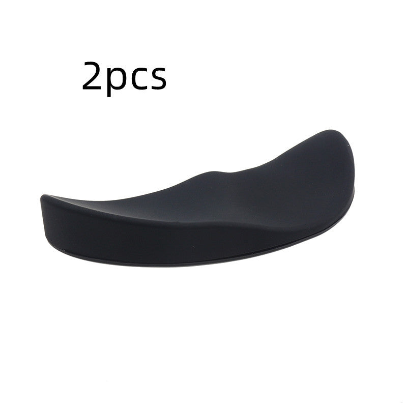 Poggiapolsi Ergonomico per Mouse – Pad in Silicone Gel Antiscivolo, Supporto Polso per Ufficio e Gaming
