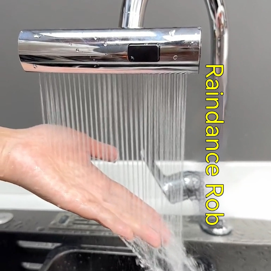 Ugello Rubinetto Cucina Multifunzionale – Cascata, Rotante, Anti-Schizzo con Estensione Universale