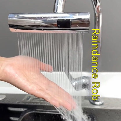 Ugello Rubinetto Cucina Multifunzionale – Cascata, Rotante, Anti-Schizzo con Estensione Universale
