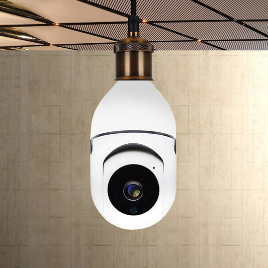 Lampadina Camera IP Wireless – Yilot APP, Pan-Tilt, Sicurezza Casa con WiFi