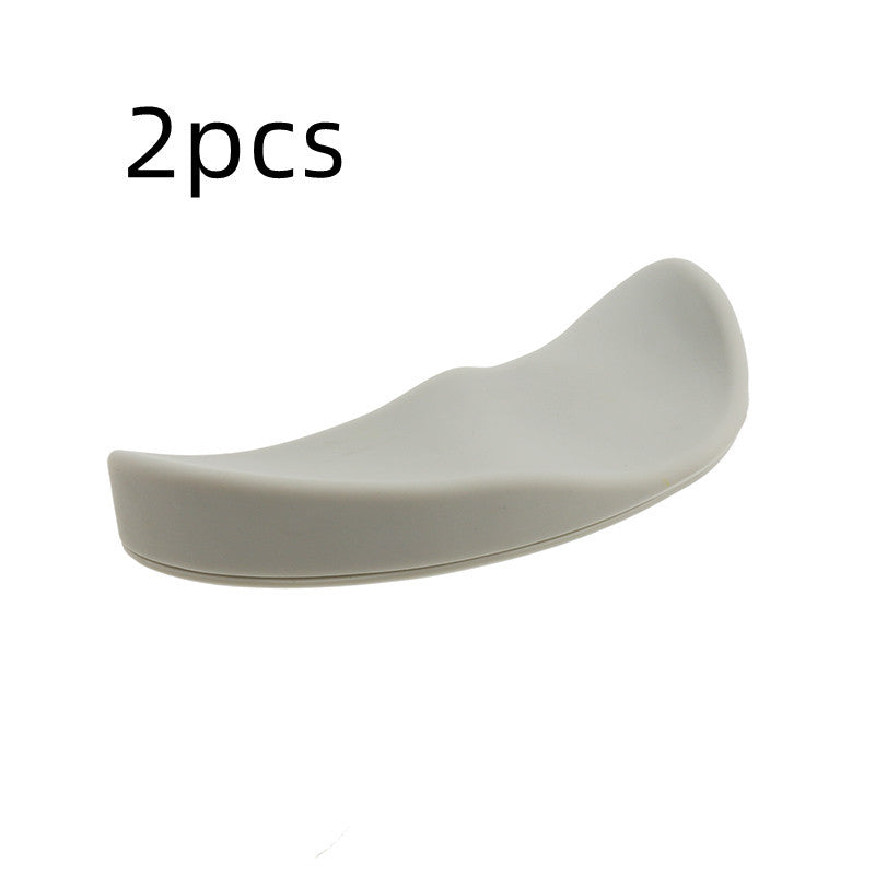Poggiapolsi Ergonomico per Mouse – Pad in Silicone Gel Antiscivolo, Supporto Polso per Ufficio e Gaming