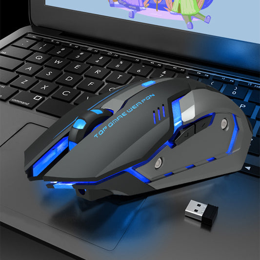 Mouse da Gioco Wireless con Ricarica – Silenzioso e Precisione Professionale